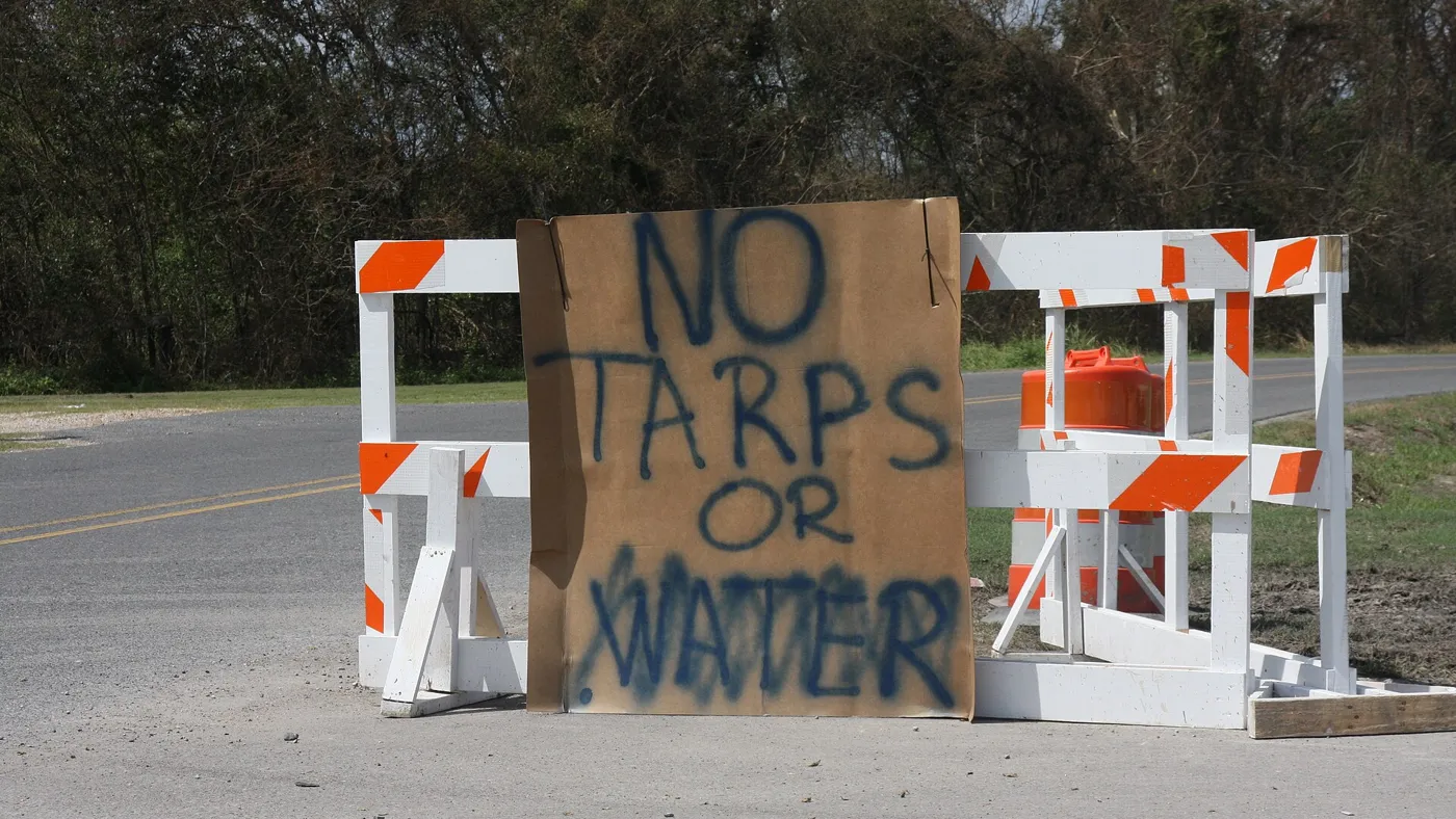 Hurricane & Tropical Storm Relief — real photography representing this cause